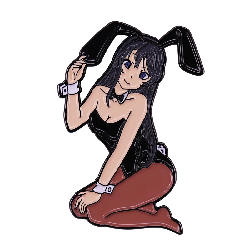 Брошь значок Rascal Not Dream of Bunny Girl Senpai аниме |