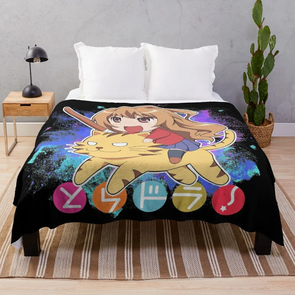 

Toradora Bakugo Throw Blanket Luxury Chenille Fluffy Blanket Target Throw Blankets