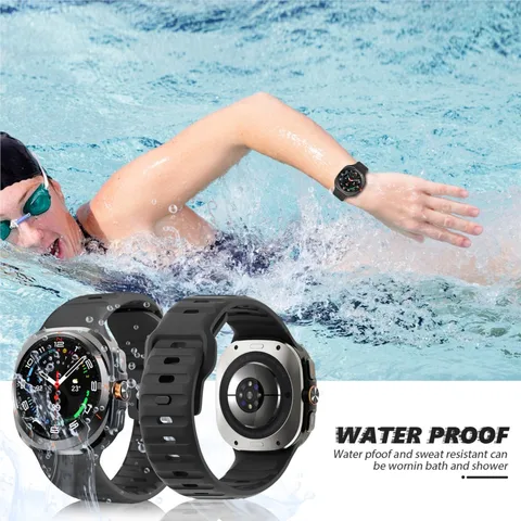 Силиконовый ремешок I LOVE LUO для Samsung Galaxy Watch 8