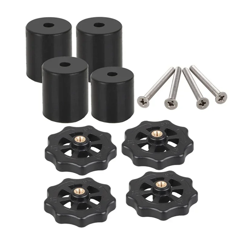 4 шт. винты M4 гайки грелка выравнивающая пружина детали ручки 3D-принтеры винт для