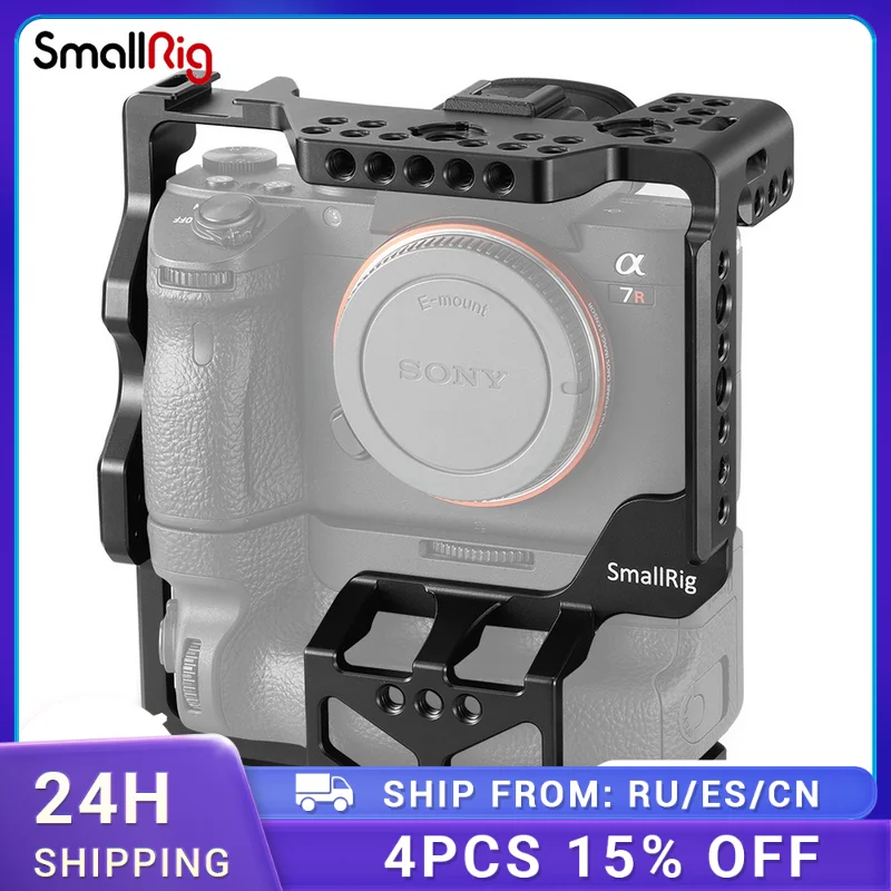 

Клетка SmallRig для Sony A7RIII/A7M3/A7III с вертикальной рукояткой 2176B
