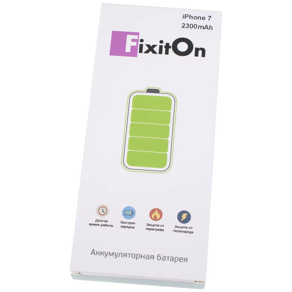 Аккумулятор / (FixitOn) увеличенной ёмкости для Apple iPhone 7 (A1778) |