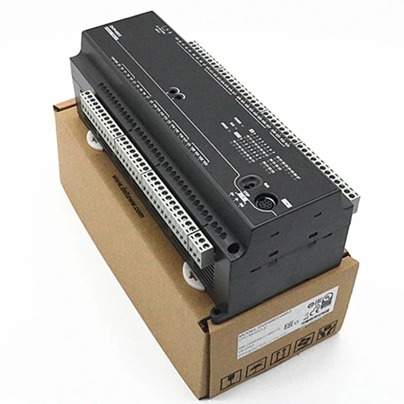 Фото Оригинальный контроллер PLC DVP60EC00R3 DVP60EC00T3 серии EC3, 100-240В переменного тока, 36DI, 24DO, релейный выход, в коробке. №2