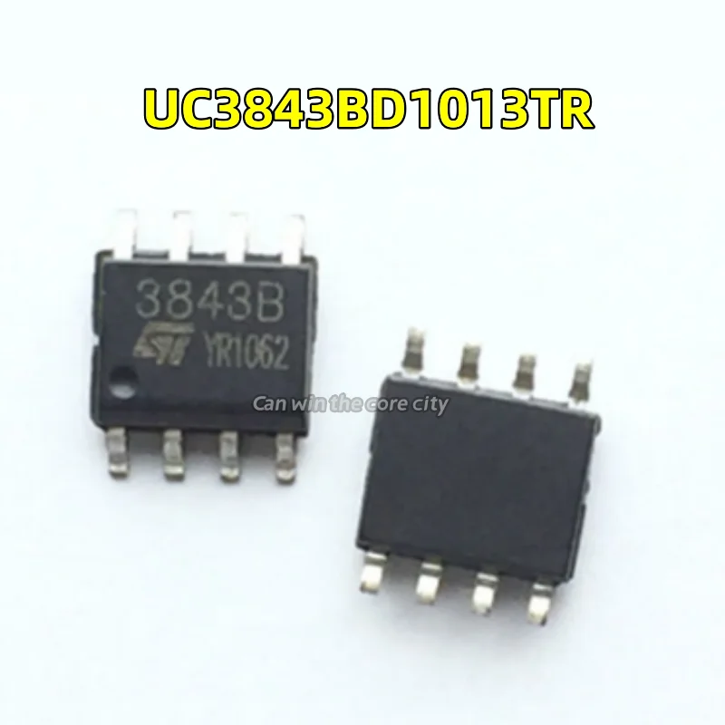 100 шт. новый импортный оригинальный UC3843BD1013TR посылка SOP-8 переключатель чипа питания экран 3843B