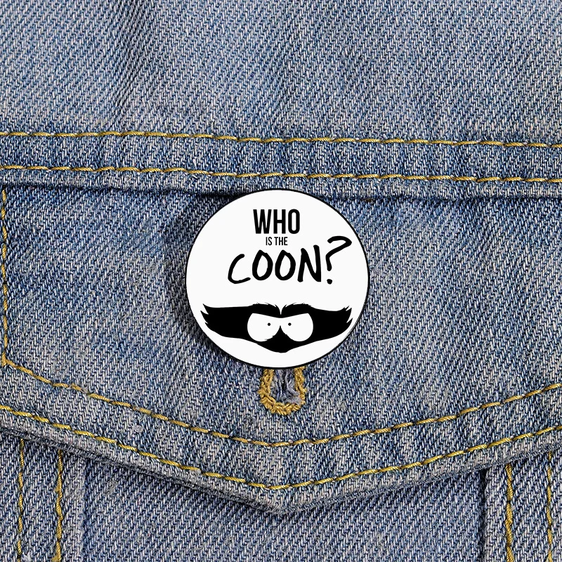 

Who is the Coon Tweek Craig Printed Pin Custom Funny vintage Brooches Shirt Lapel teacher Bag Cute Badge Cartoon pins for Lover