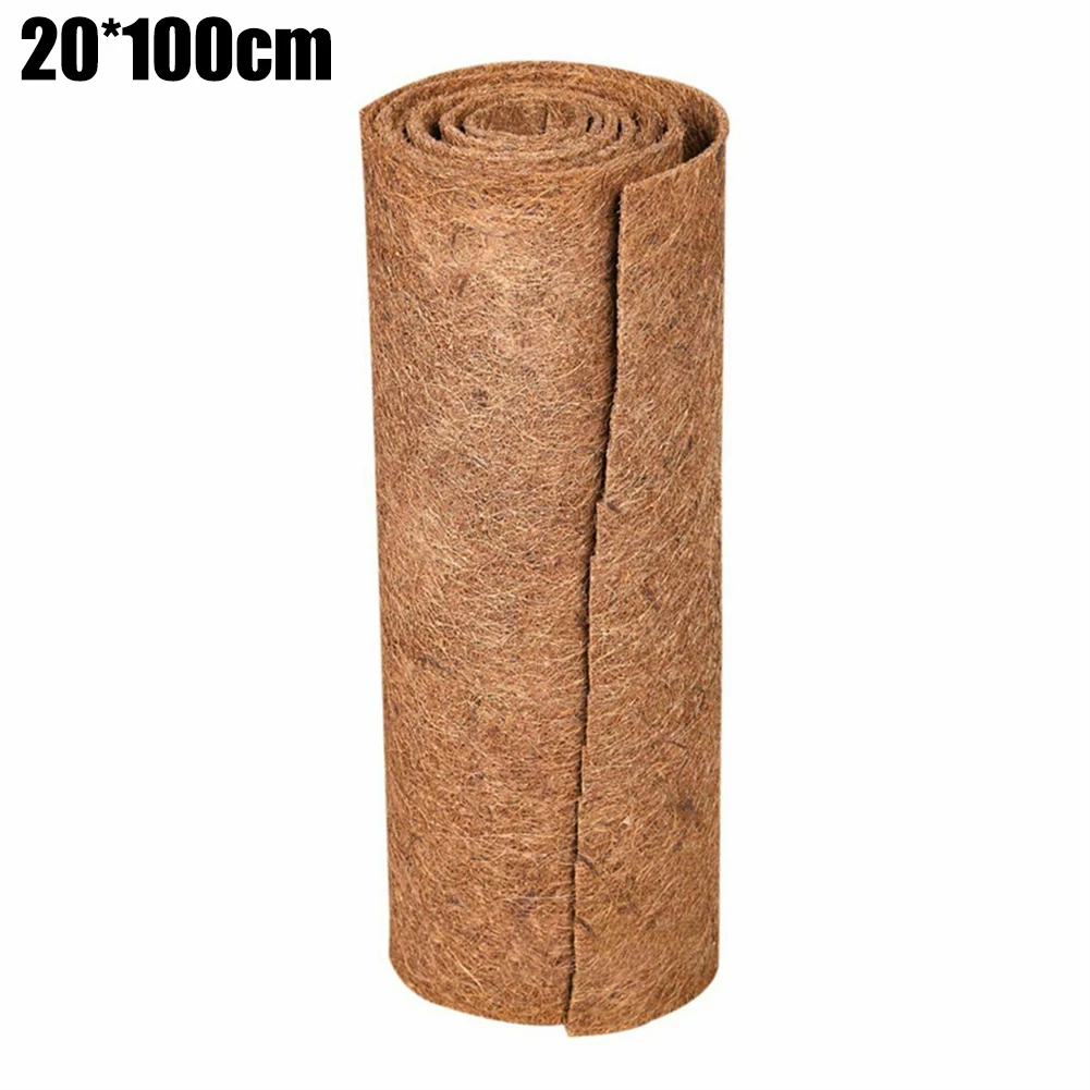 

20/25*100cm Coconut Palm Mat Cuttable Mat For Keep The Soil Hanging Baskets Vases Terrariums Garden Plant Protection Tools