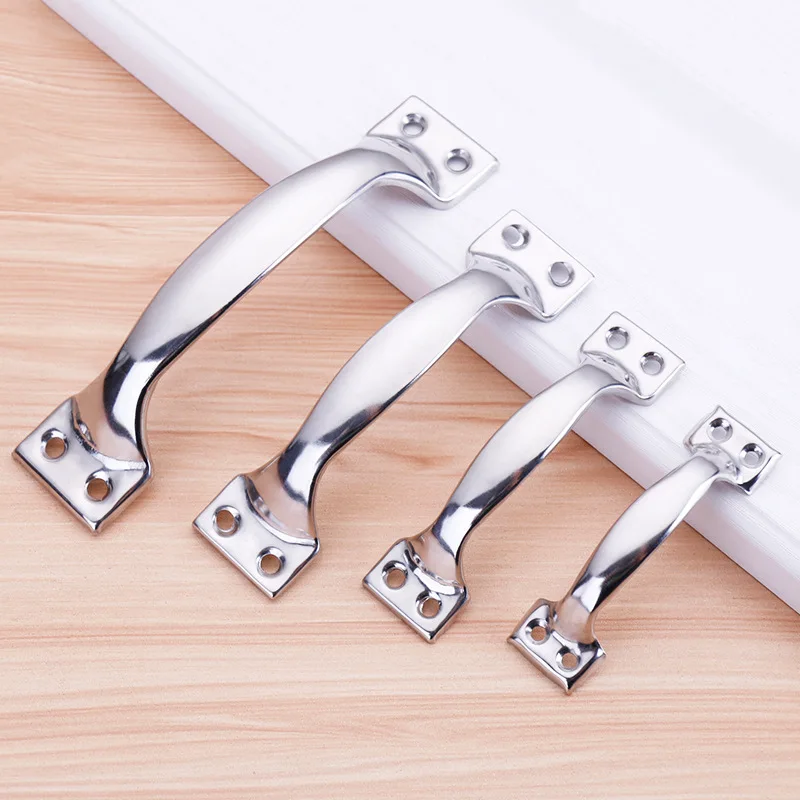 

Stainless Steel Bow Handle Case Bag Cabinet Drawer Wooden Door Old-fashioned Ordinary Simple Handle Hollow Window Hardware