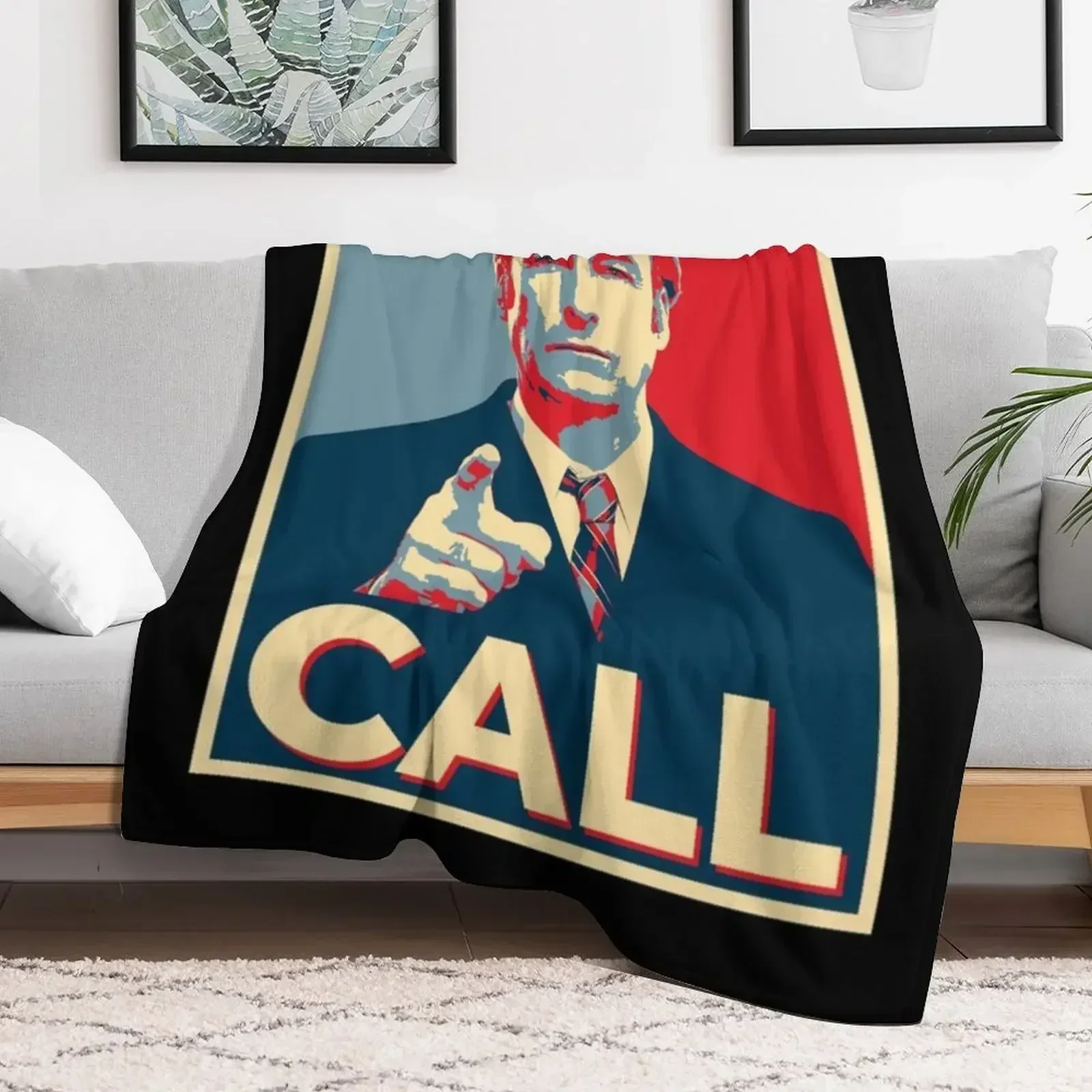 Одеяло Saul Goodman Better Call в стиле поп-арт движущееся роскошное утолщенное
