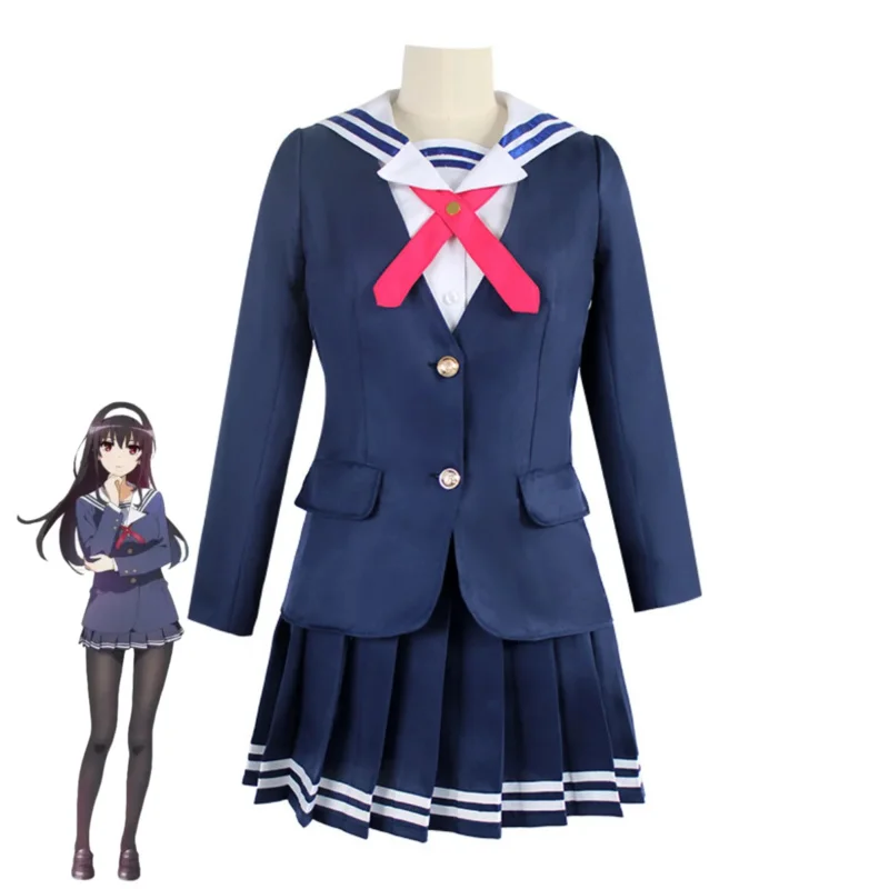 CyAnime Saekano: How Raise A Boring Girlfriend Kasumigaoka Utaha Косплей Костюм JK Школьная форма Пальто Парик Мужчина Женщина Милый Su (art.: 3920d1daa45fa) - 3920d1daa45fa