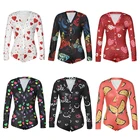 Новинка, Осенние сексуальные женские облегающие комбинезоны, комбинезоны с принтом листьев, комбинезоны, комбинезоны, облегающие Клубные комбинезоны черного, красного цветов