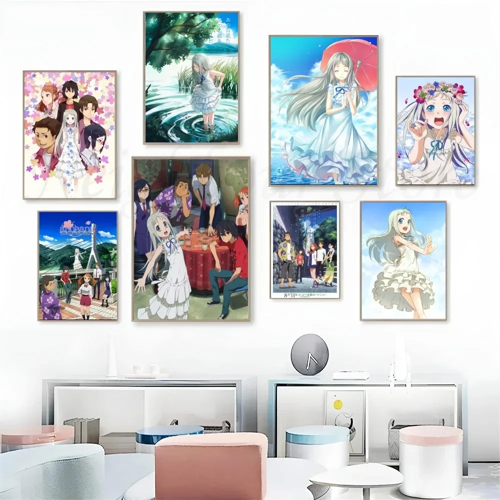 1 шт. аниме-постер Anohana The Flower We Seen That Day
