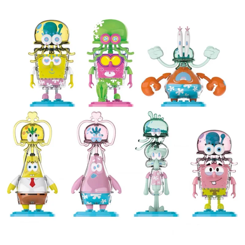 Серия медуз губка Патрик звезда Сквидвард щупальца мистер крас экшн-фигурка