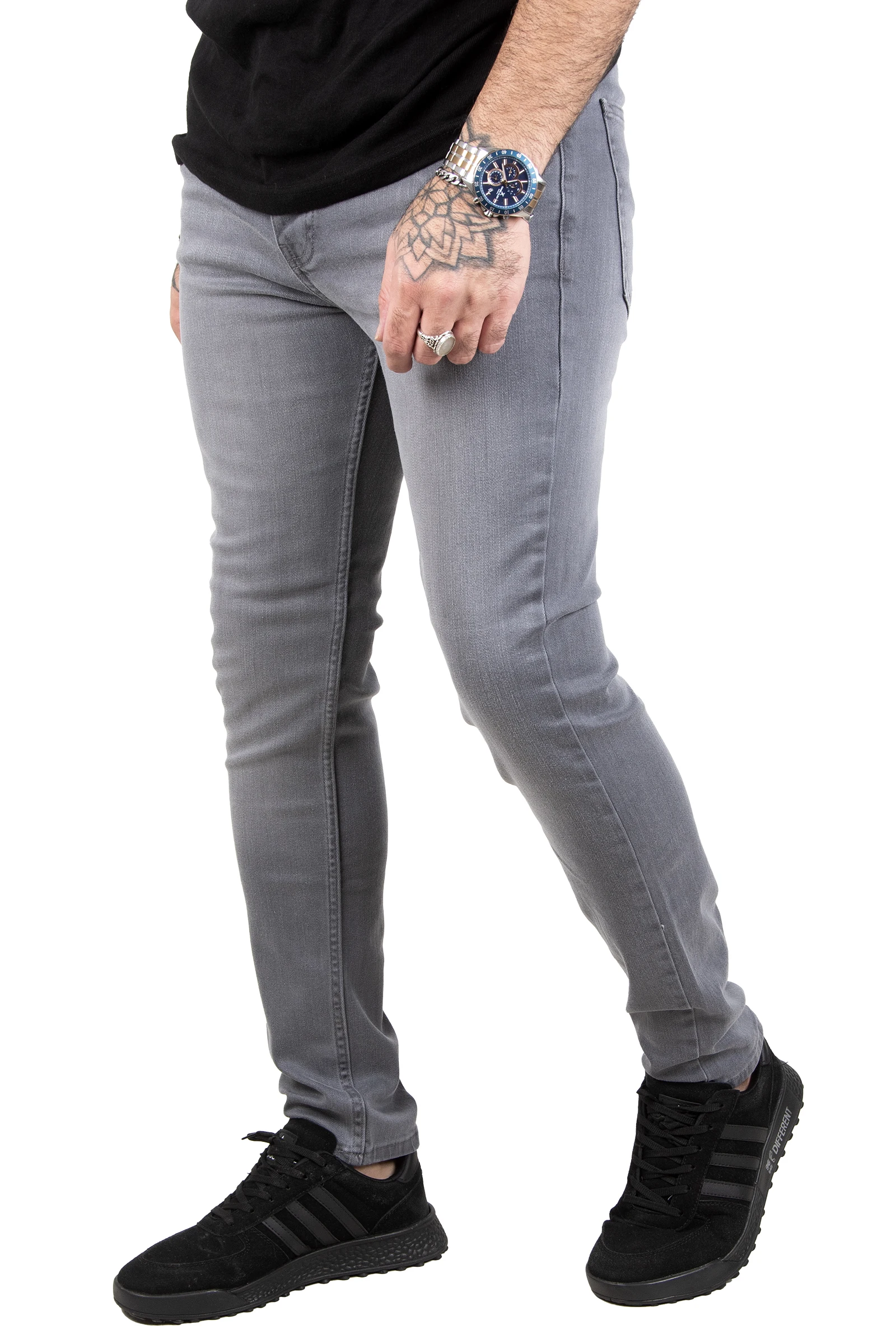 DeepSEA Laser Slim Fit Lycra Men 'S Jeans Pants 2304819