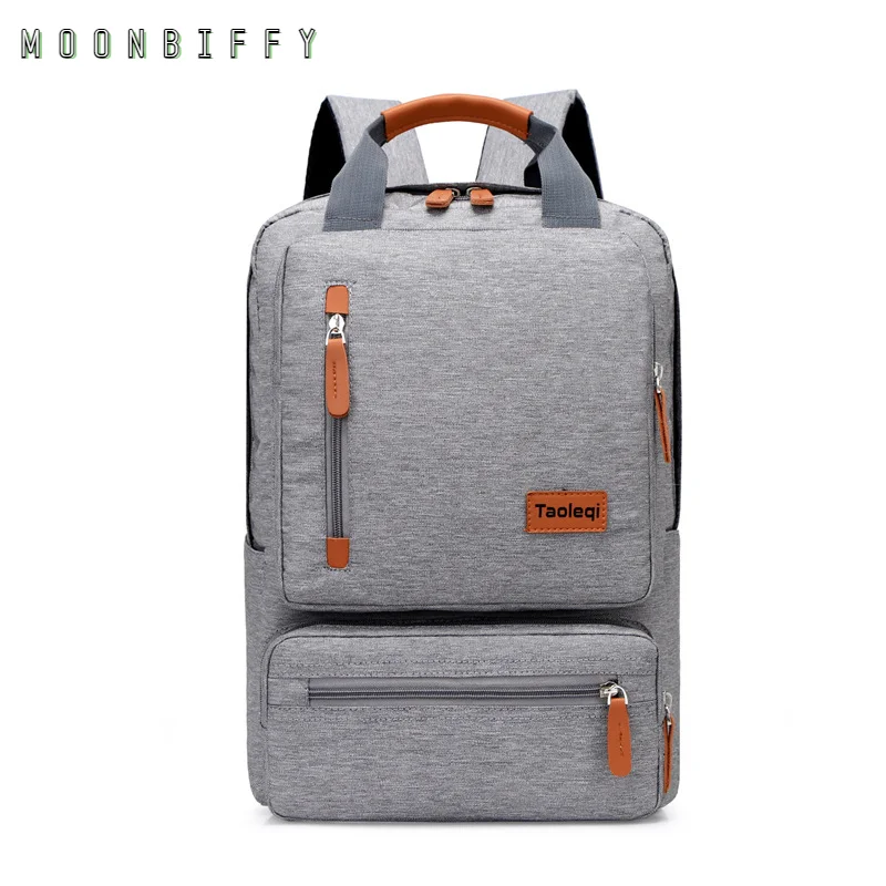 

2021 Women's Waterproof Oxford Cloth Anti-theft Backpack Lightweight Square Laptop Bag Men's Business Leisure Travel Backpack