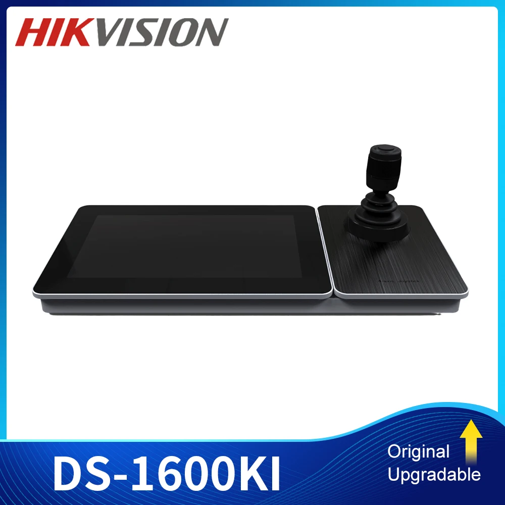 

Hikvision DS-1600KI WIFI Network Keyboard PTZ Controller with 4-axis Joystick Touchscreen POE
