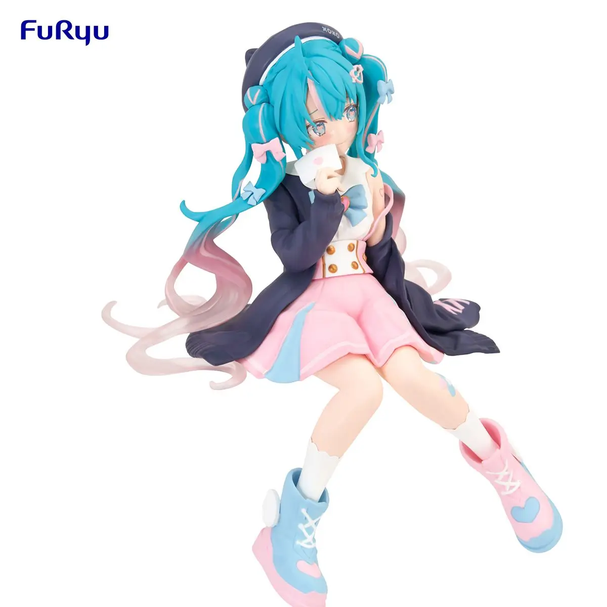 Оригинальная фигурка Furyu VOCALOID Hatsune Miku Love Сейлор Костюм в любви лапша стопор