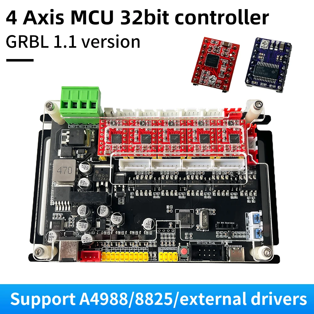 LUNYEE GRBL 32-битный контроллер для ЧПУ