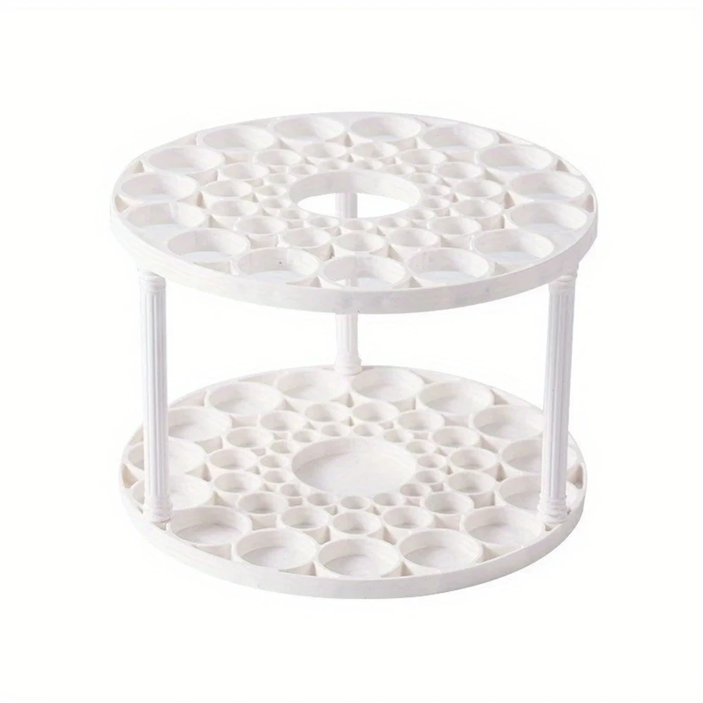 

Белый вращающийся органайзер для кистей