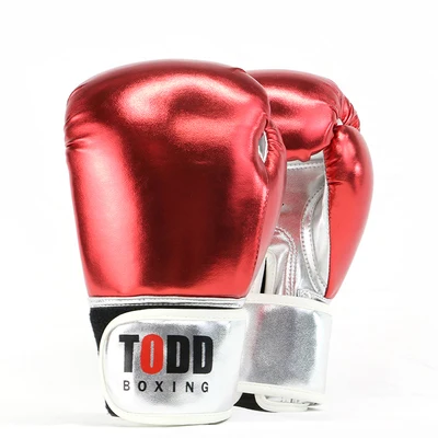 

Профессиональные боксерские перчатки Тодд унисекс Sanda Muay Thai, мужские и женские утепленные боевые боксерские тренировочные перчатки