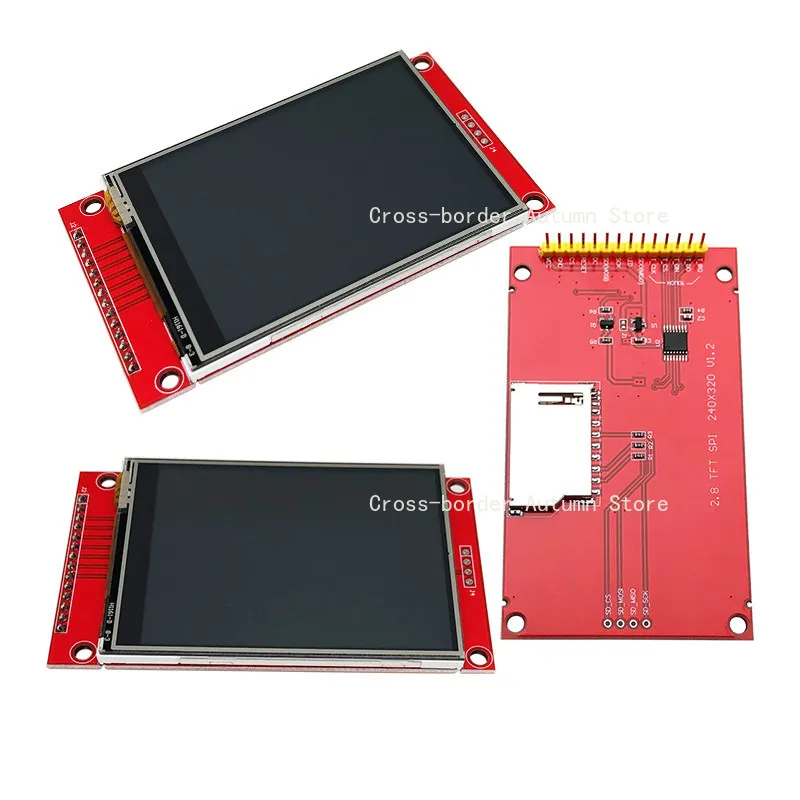 Фото 2,8-дюймовый последовательный TFT LCD-модуль SPI с драйвером ILI9341 для сенсорного экрана высокого разрешения 240*320 №2