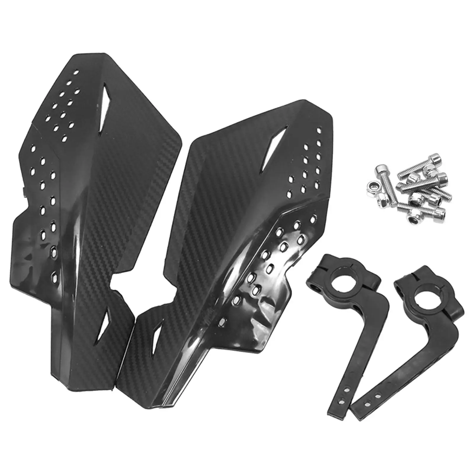 

Universal Handguards, 7/8 Inches 22mm with Mounting Kit Protector Hand Guards Fits for Handle Bars Ornamental Mouldings