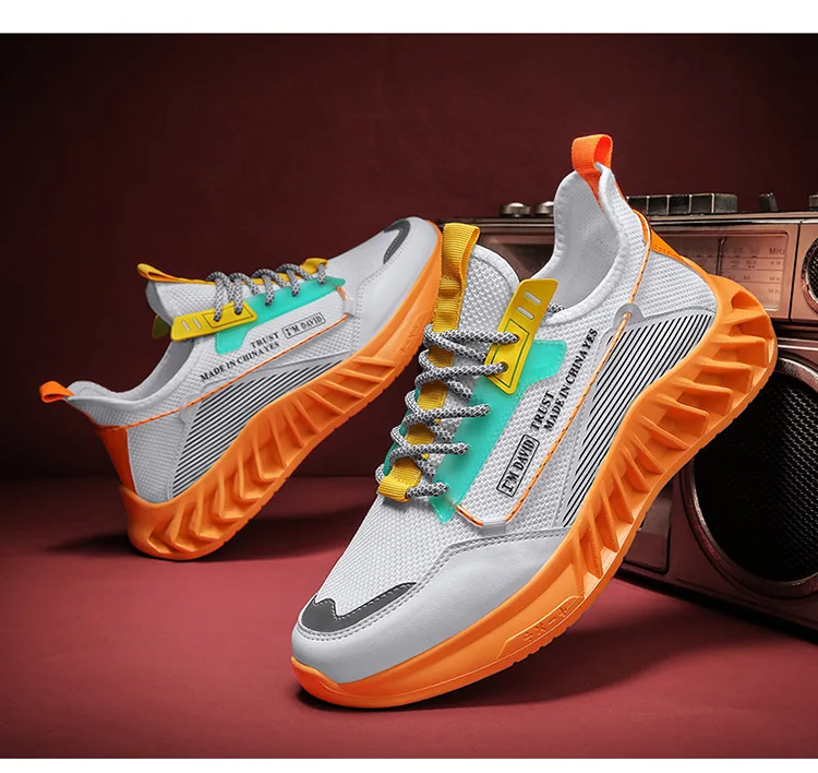

Fashion Men's Sports Shoes Men's Sports Casual Shoe Outdoor Running Shoes Men's Tennis Sports Shoes Buty Wulkanizowane