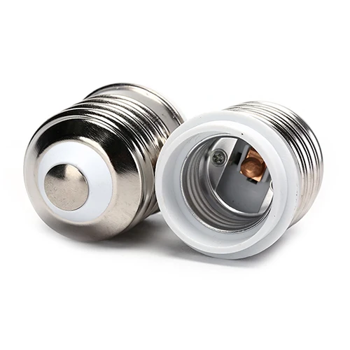 

E40 To E27 Socket Base Halogen CFL Light Bulb Lamp Adapter Converter Holder