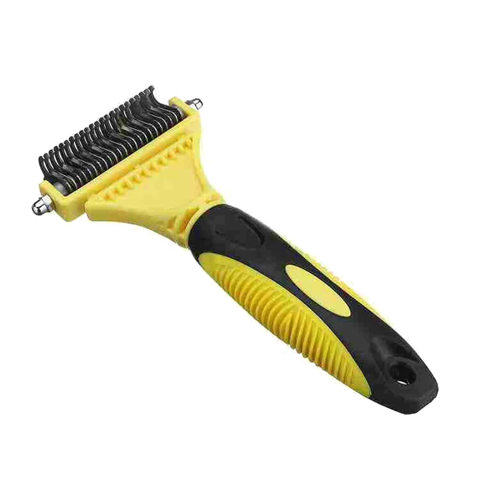 

Multi-Purpose Pets Hair Comb 3 Colors Ergonomic Dematting Groom Hair Comb for Household Daily Pets Makeup