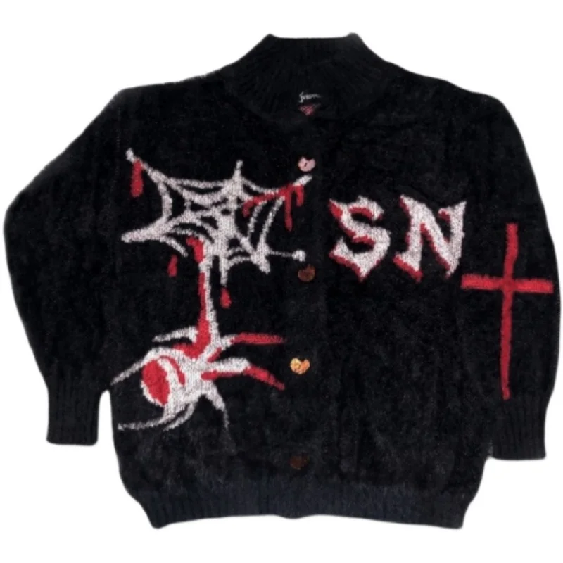 Новинка весна-осень женская модная свободная Черная куртка с длинным рукавом и