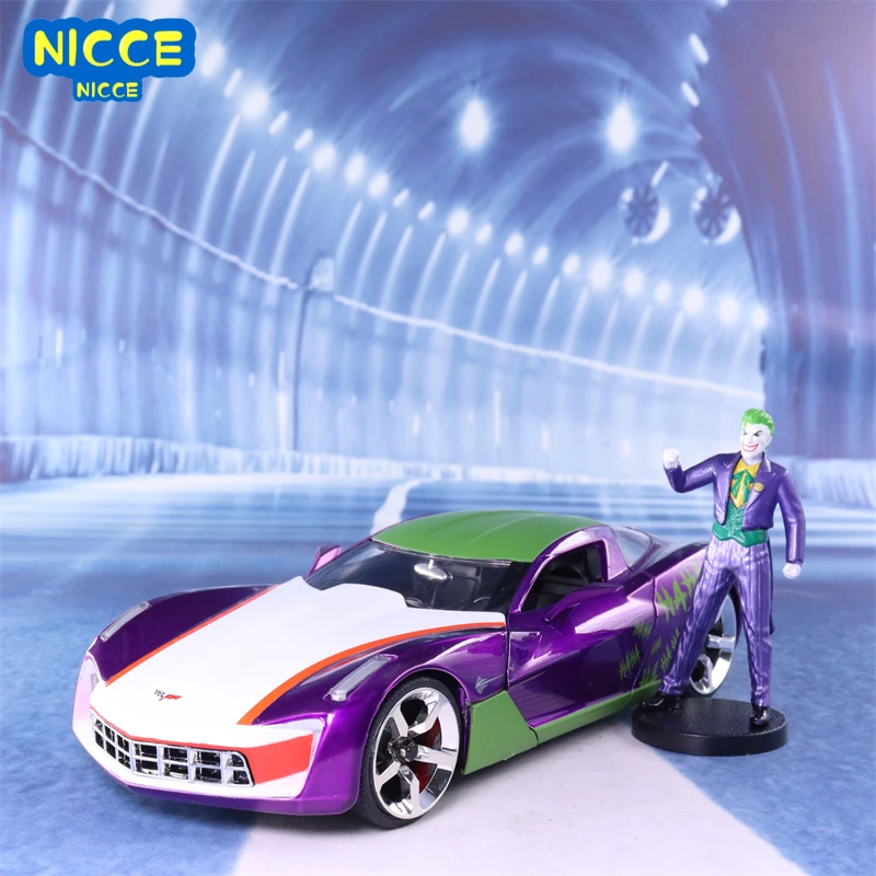 

Nicce 1:24 Scale 2009 Chevrolet Corvette Stingray Custom With Action Figure Diecasts Toy Vehicles Model Chevy Car Toy Z52