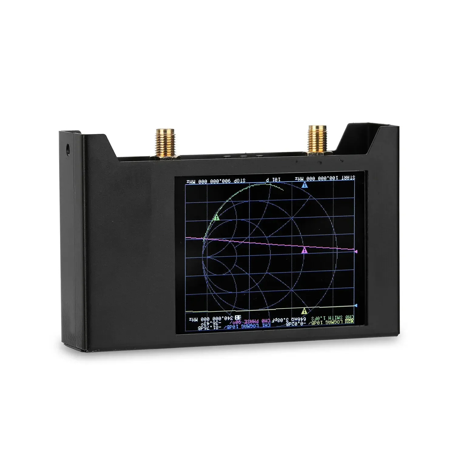 Новый векторный анализатор цепей NanoVNA V2 3 ГГц коротковолновых антенн HF VHF UHF Nano VNA 10