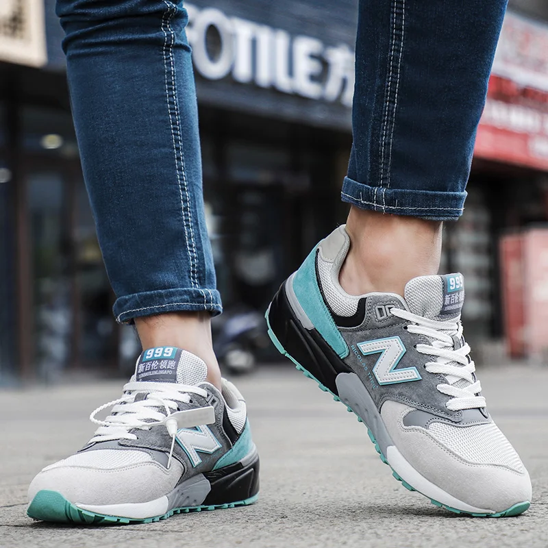 

Classic retro couple sneakers breathable lace up trend men's shoes leather casual shoes designer plus size ladies running shoes