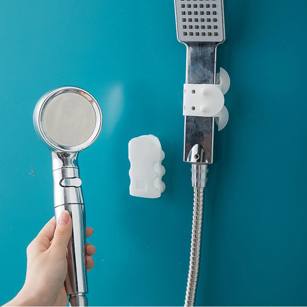 

Держатель для головки душевой кабины стойка для ванной домашние принадлежности силиконовый тонкий долговечный многофункциональный кронштейн для мытья