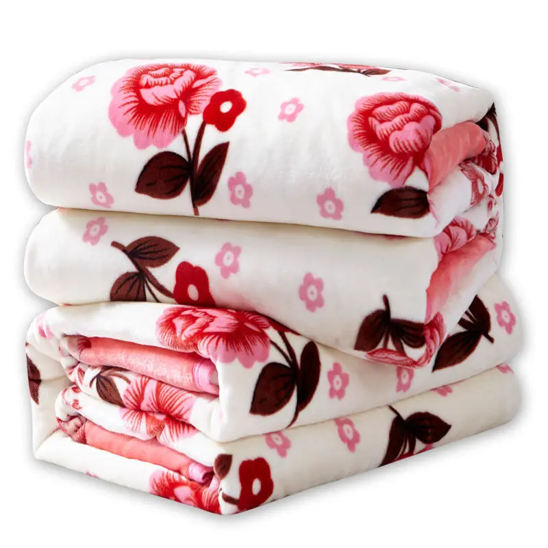 

[Four Seasons Blanket Multi-Size Quick Warming] Air Conditioning Blanket Flannel Blanket Single Double Blanket Sheet