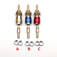 fit id 5mm od 8mm hose pipe male female water cooled gas adapter quick connector 501d wp 18 tig mig welder welding torch plug