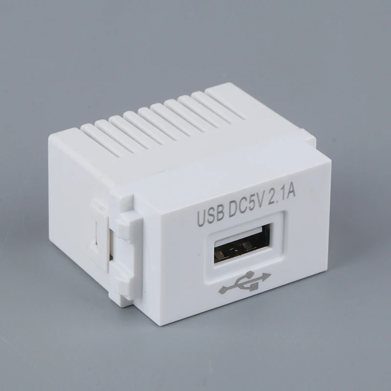 

Зарядное устройство USB для панели, 1 шт., модуль питания 220 В, розетка 5 В, трансформатор, а, USB-адаптер для розетки