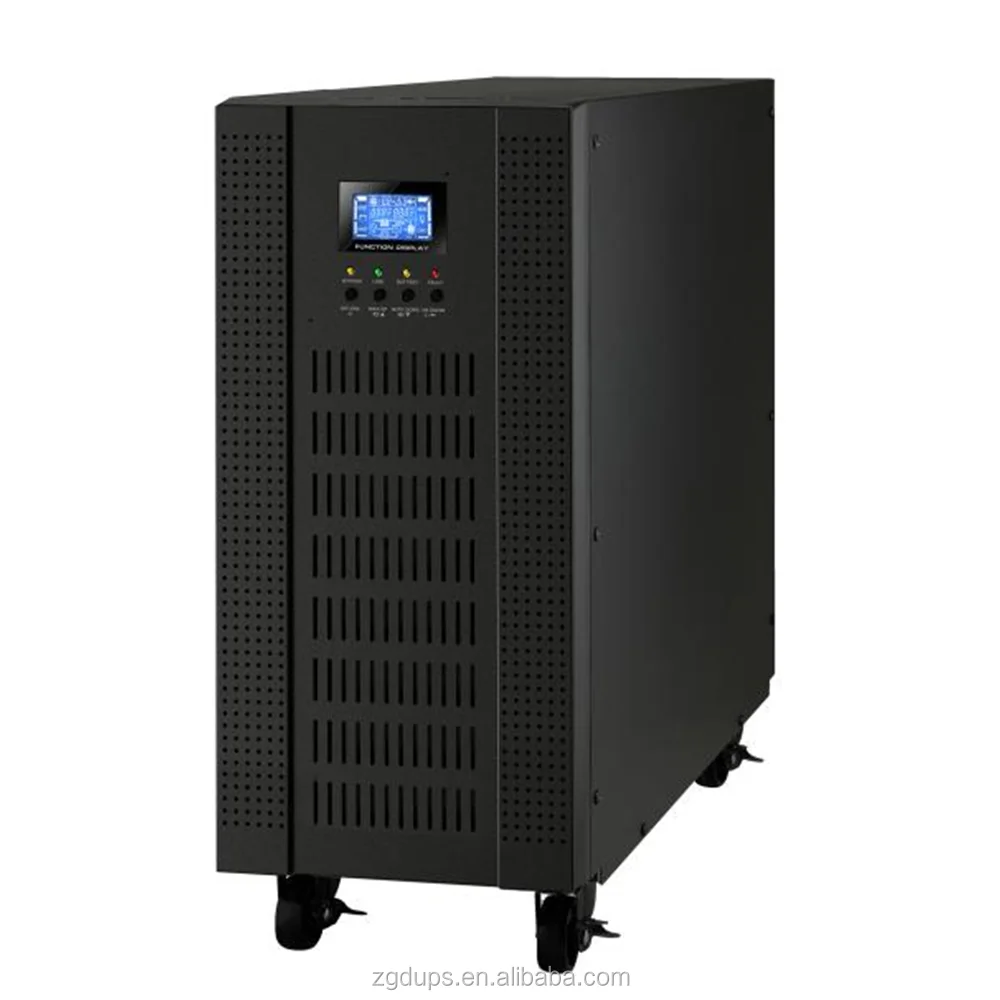 

High frequency online 3 phase 15kva pure sine wave uninterruptible power supply ups