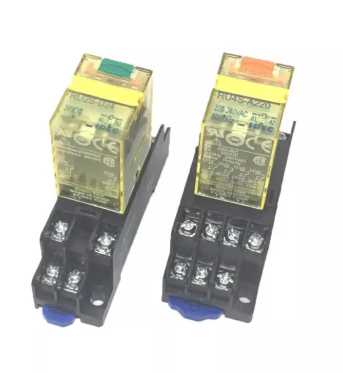 Оригинальное промежуточное реле RU4S 6A 14-pin RU4S-D24 RU4S-A220 RU4S-D-D24 RU4S-CD1-D24