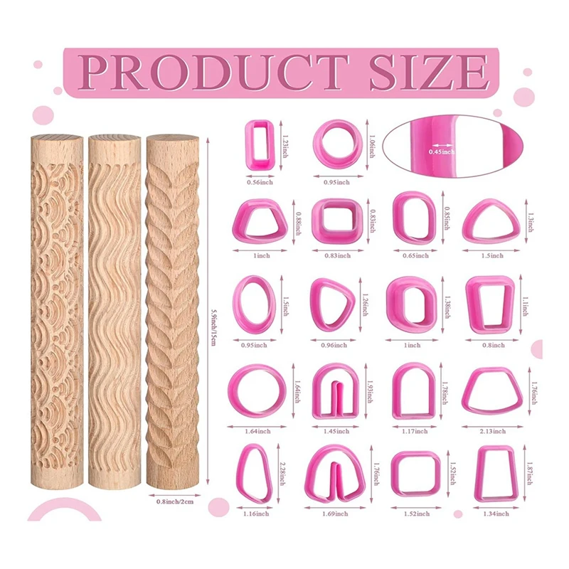 Резак для полимерной глины резак дерево изготовления сережек валик керамические