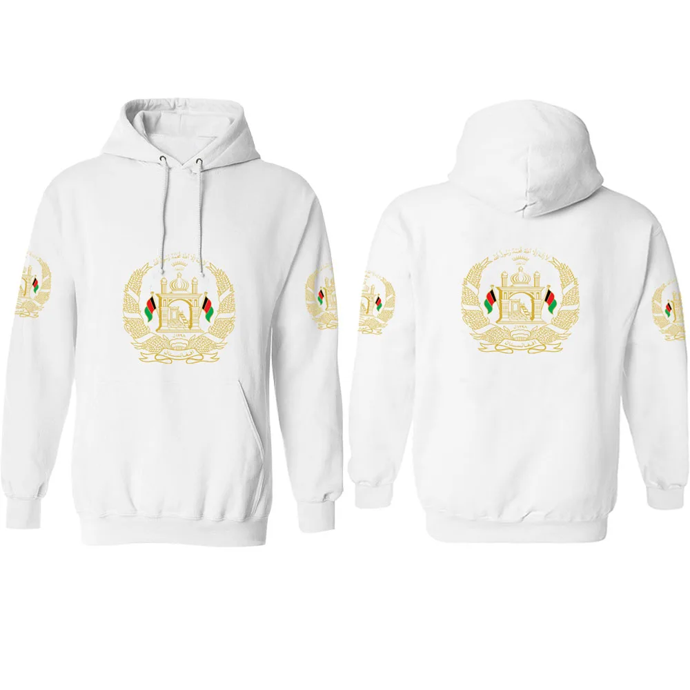 

AFGHAN Male Pullover Custom Name Number Afg Slam Afghanistan Arab Sweatshirt Persian Pashto Islamic Print Text Flag AF Clothes