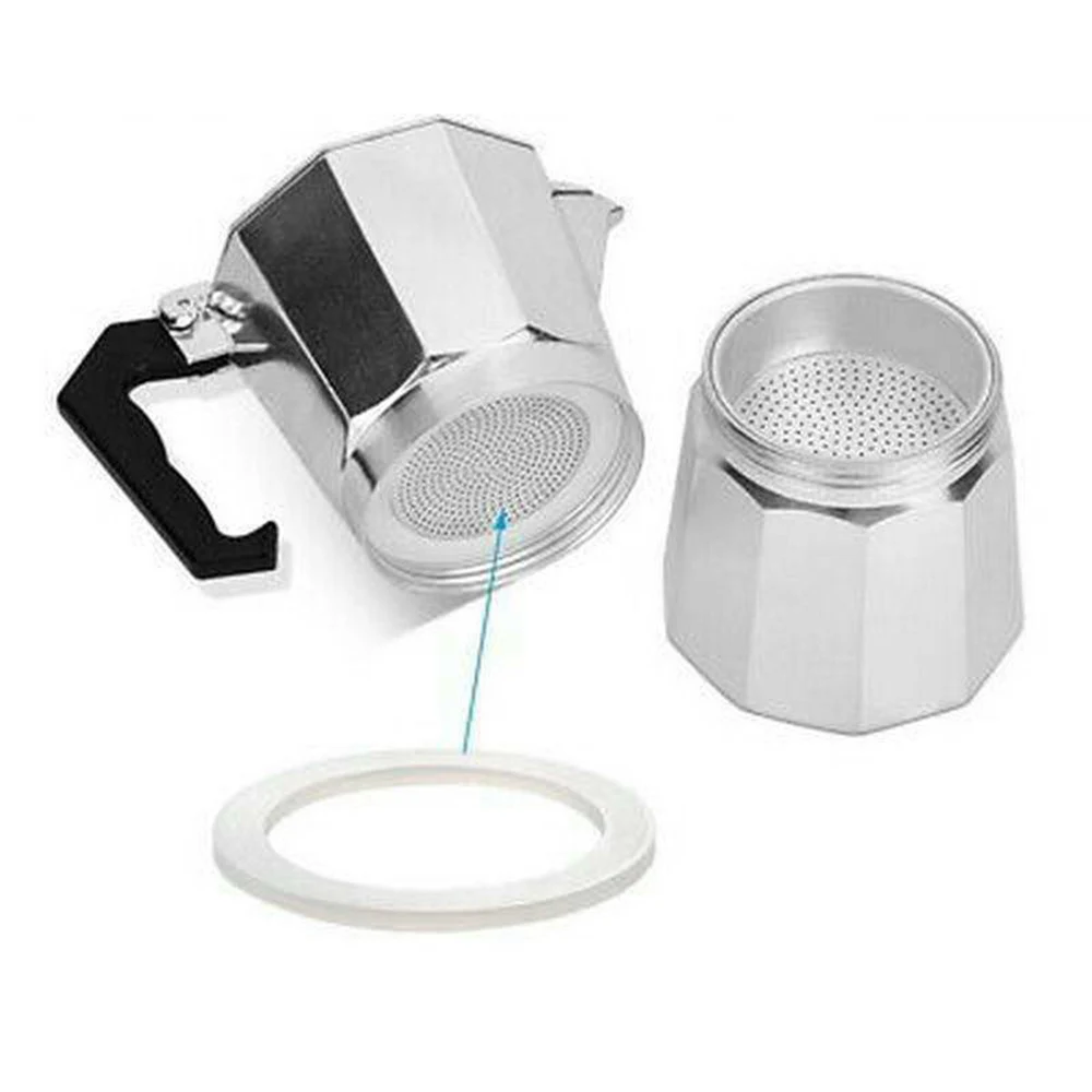 Anelli di tenuta anello di tenuta in Silicone per Moka Pot 1/2/3/6/9/12 tazza caffettiere Espresso parti accessori da cucina