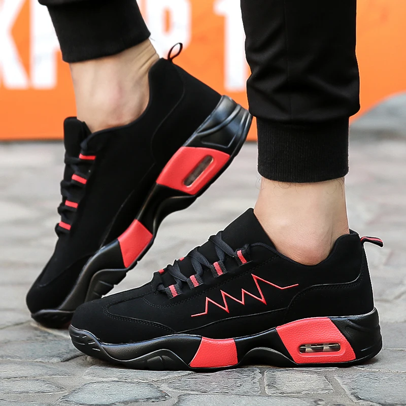 Mens and Womens Air Cushion Sneakers Casual Running Shoes Boys Comfortable Non-Slip Sport Shoes Unisex Luxury Brand Shoes 36-44