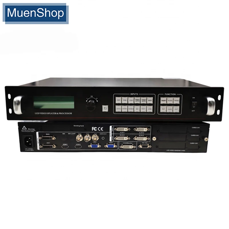 

Процессор для сращивания видео HDP901 Muen Led