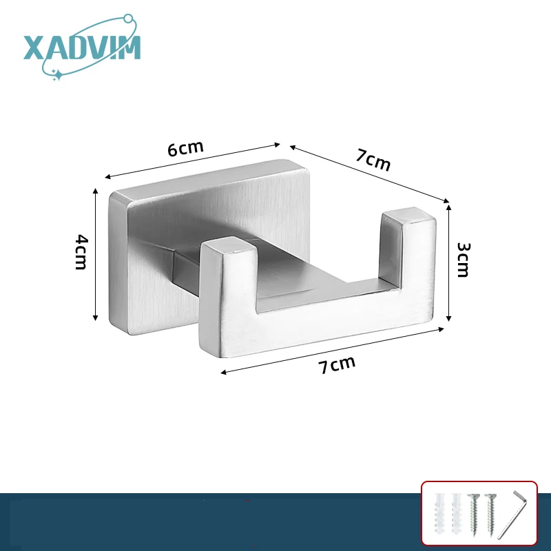 

Набор аксессуаров для ванной из нержавеющей стали matte black gold