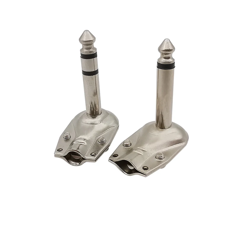 2-полюсный однополюсный/3-полюсный стерео штекер 6 35 мм аудиокабель для микрофона