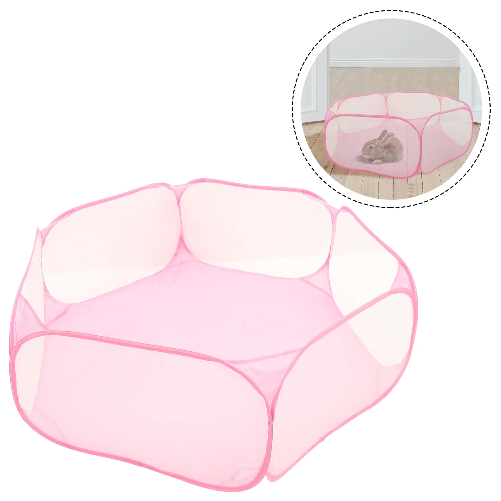 

Cage Fence Tent Pet Playpen Exercise Hamster Rabbit Animal Animals Guinea Reptiles Puppies Portable Cat Ferret Pen Clear Yard