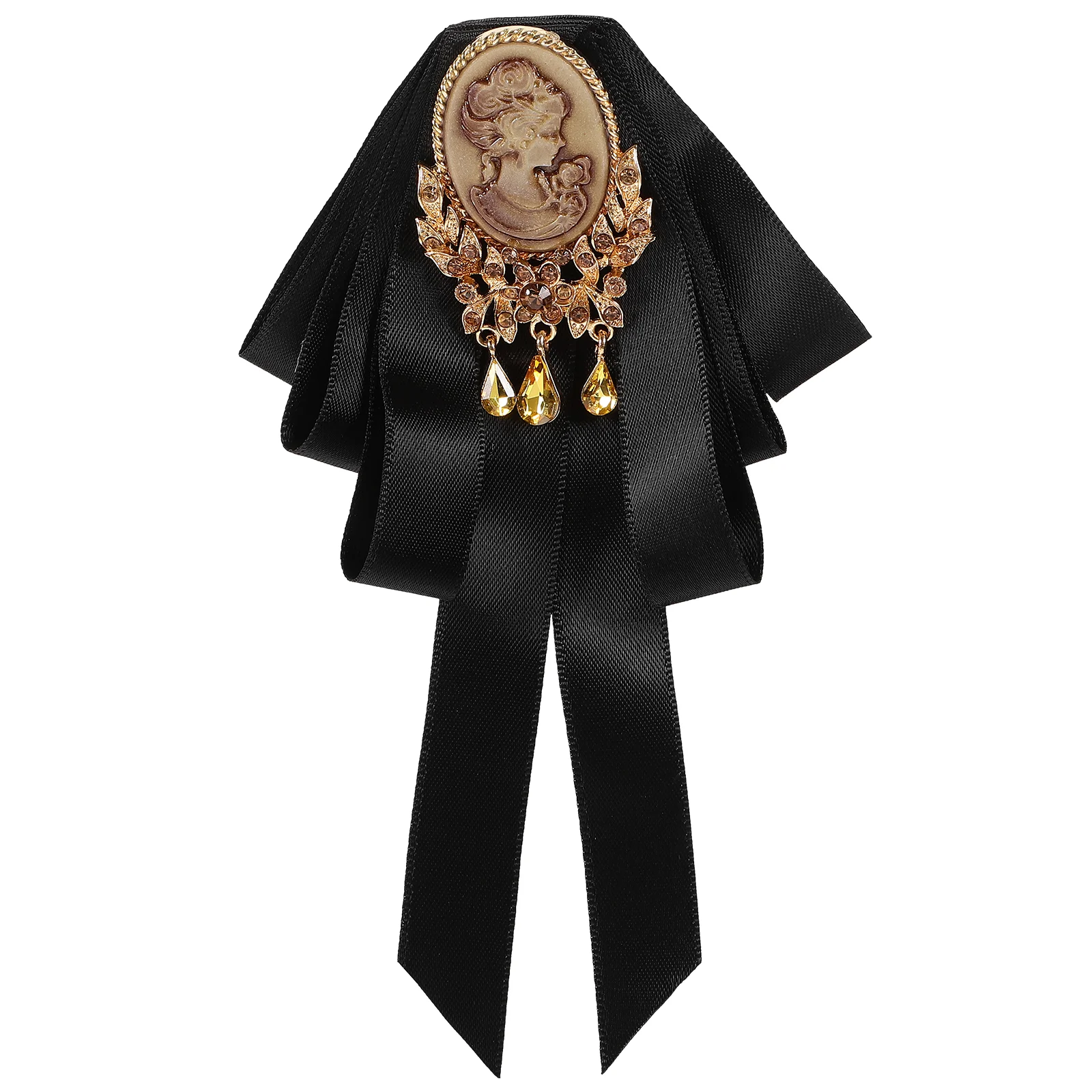 

Bow Tie Collar Clip Brooch Pin Women Accessories Cloth Decorative Clothes Women's