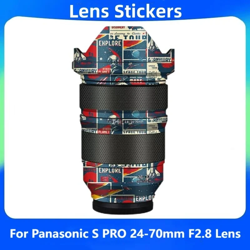 Фото Защитная пленка-наклейка для объектива Panasonic LUMIX S PRO 24-70mm F2.8, защита от царапин, покрытие для корпуса камеры №1