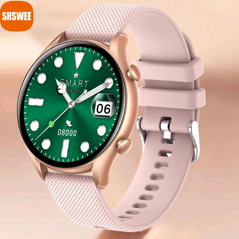 

For Samsung Apple Xiaomi Huawei Bluetooth Call Smart Watch Women Custom Page Bracelet Waterproof Smartwatch Ladies
