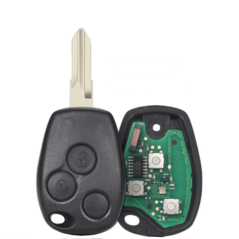 

3-кнопочный пульт дистанционного управления yocпластика брелок для Renault Trafic Vivaro Primastar Movano Dacia duster 433 МГц PCF7946 PCF7947 4A чип
